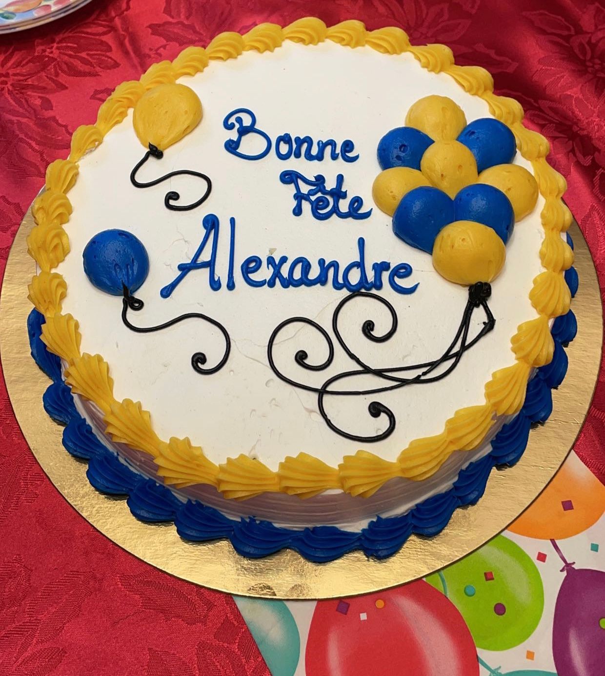 Sandy's Cakes - Happy 1st birthday Alexander. Cake design... | Facebook